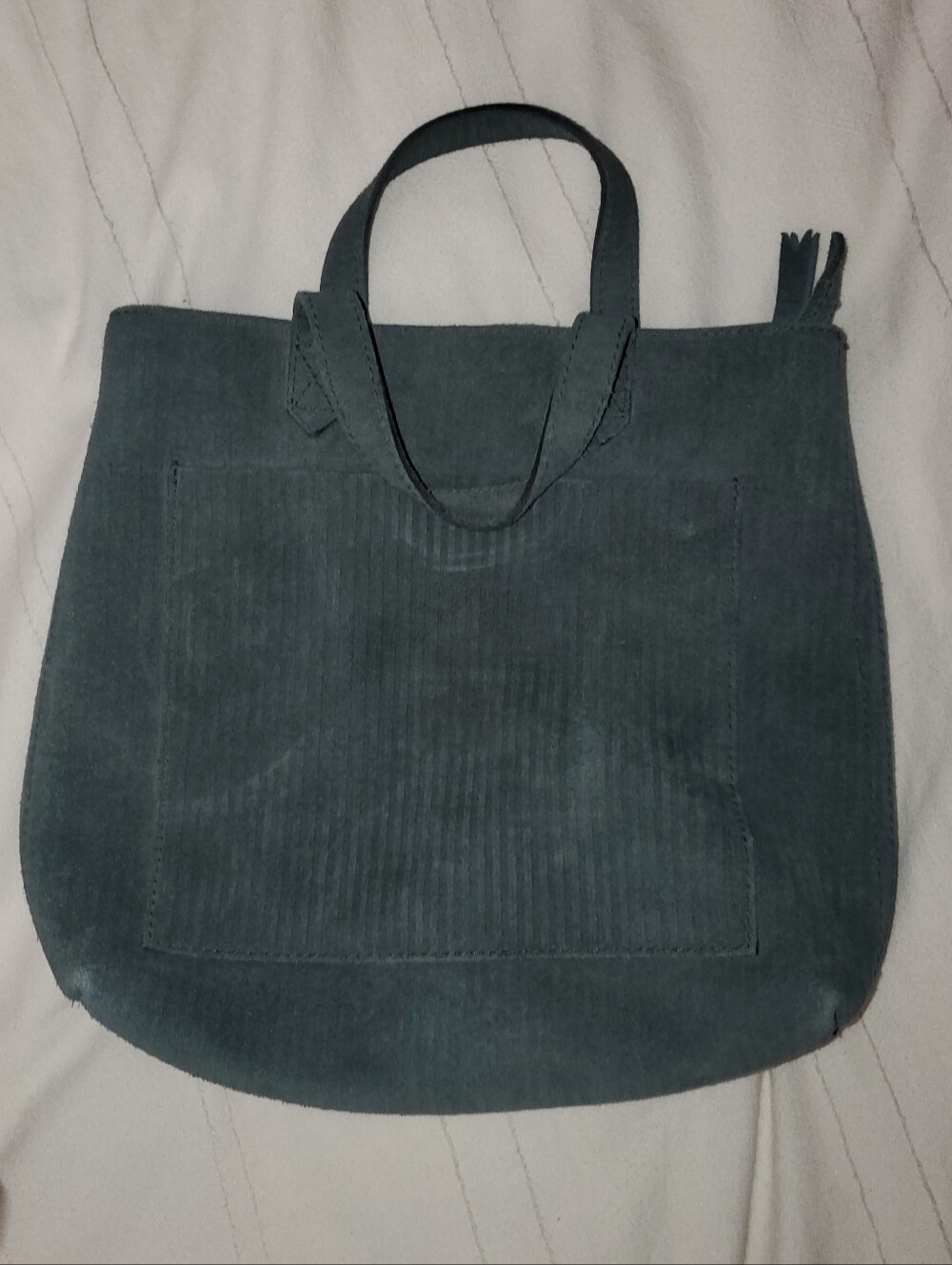 Madewell Zip-Top Transport Crossbody Corduroy Suede Edition